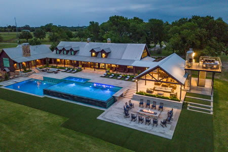 Texas Pool Design Build by Star Pools 